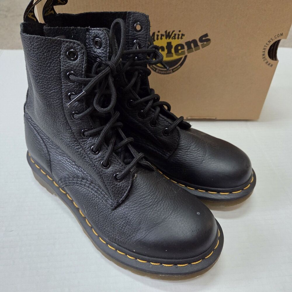 Dr. Martens Black Combat Boots